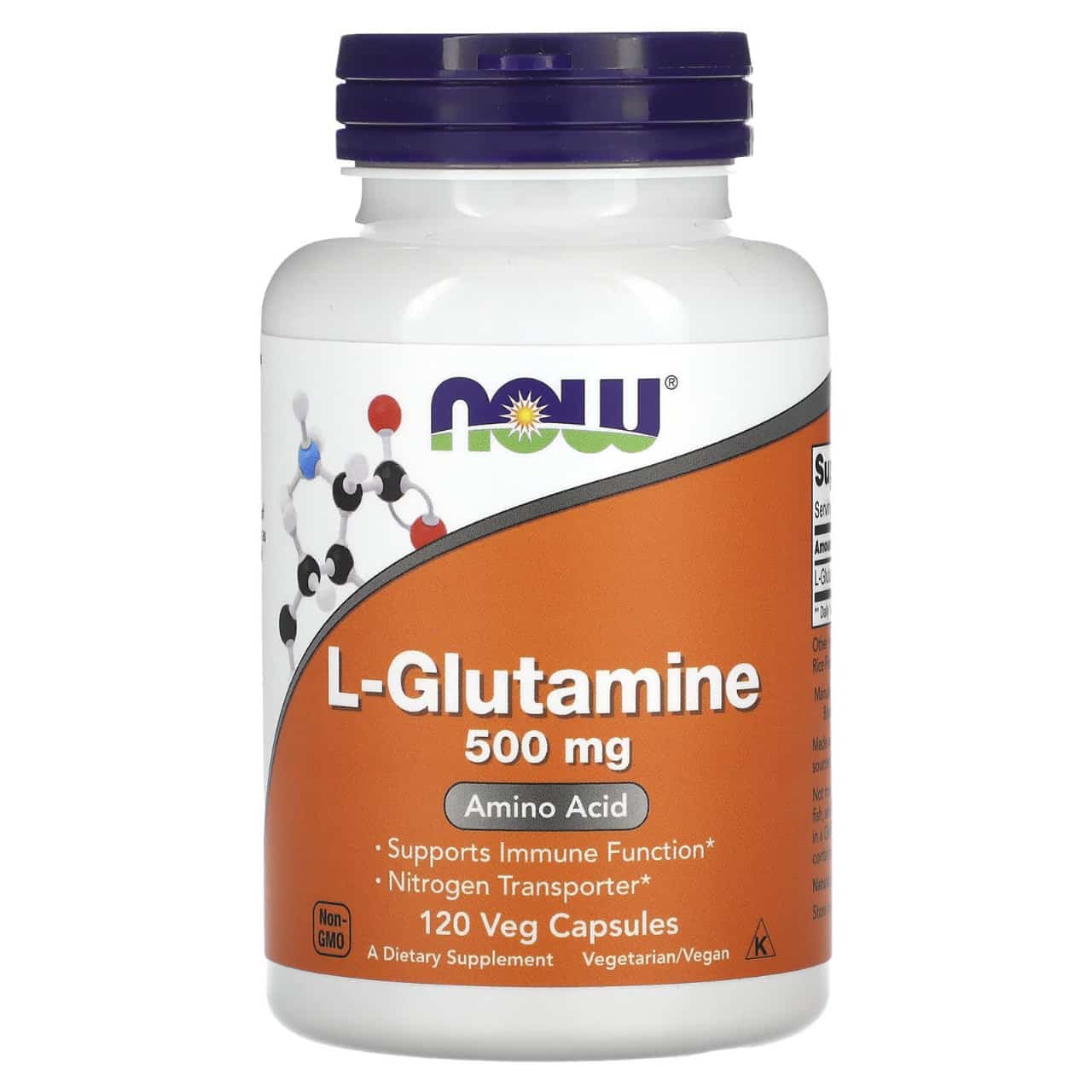 NOW L-Glutamine 500 mg 120cap