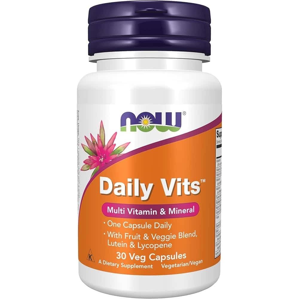 Now Daily Vits – Multi Vitamin & Mineral 30cap