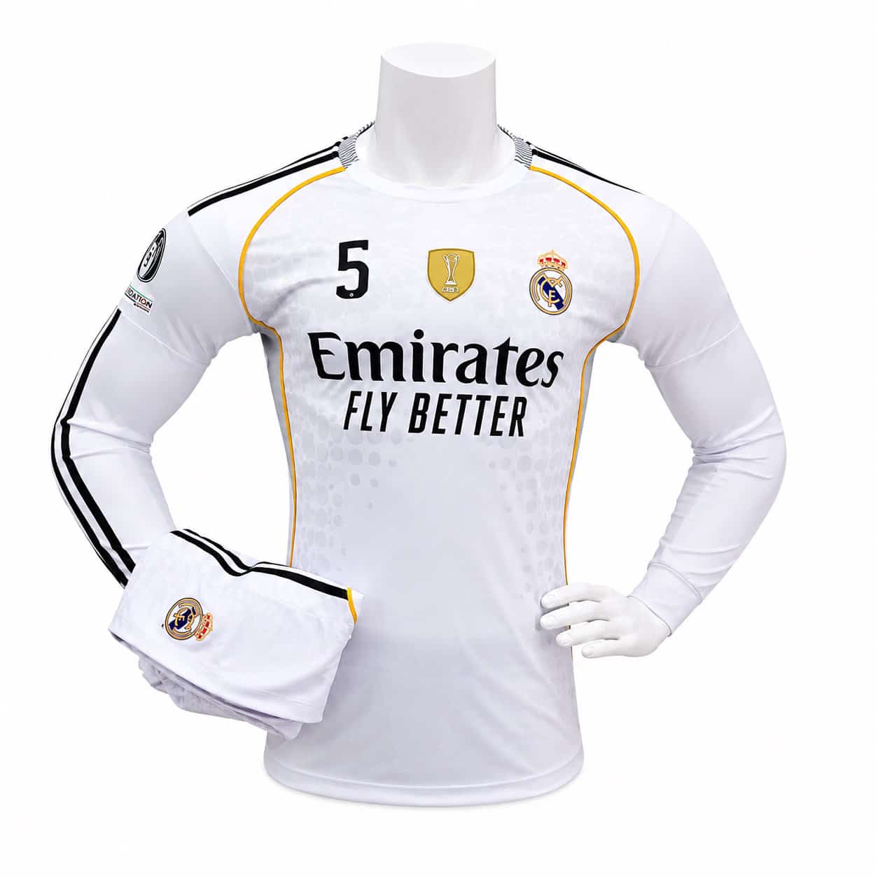طقم ريال مدريد كم طويل