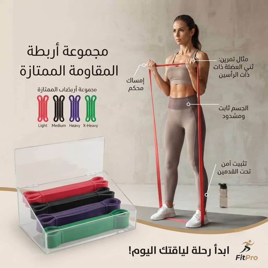 ربطة المقاومة الممتازة - FitPro