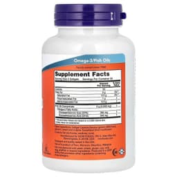 NOW Omega 3 Fish Oil  100cap 2