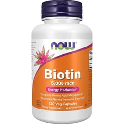 NOW Biotin 10000 mcg  120cap 1