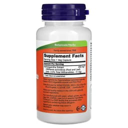 NOW Ashwagandha 450mg  90cap 2