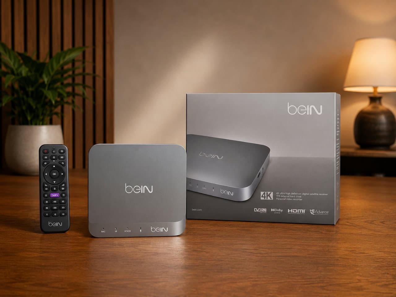📡 جهاز استقبال beIN 4K Ultra HD