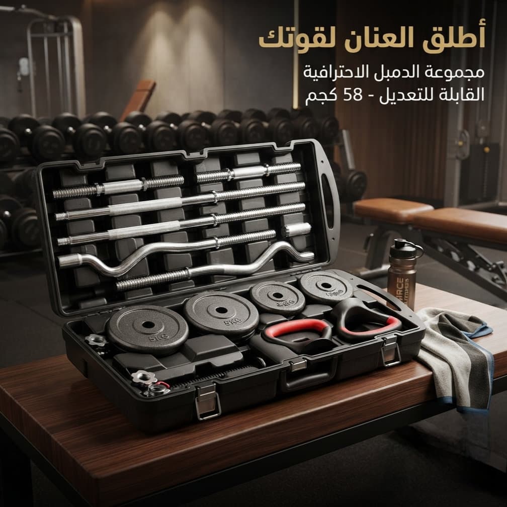 حقيبه دمبل 58 كجم