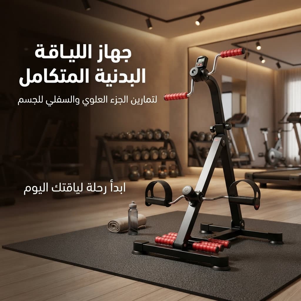 دراجة تمارين منزلية 2 في 1