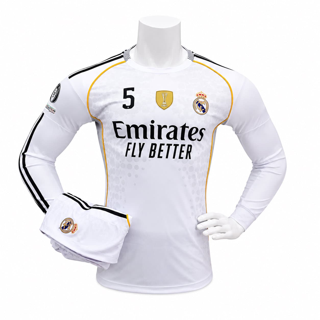 طقم ريال مدريد كم طويل